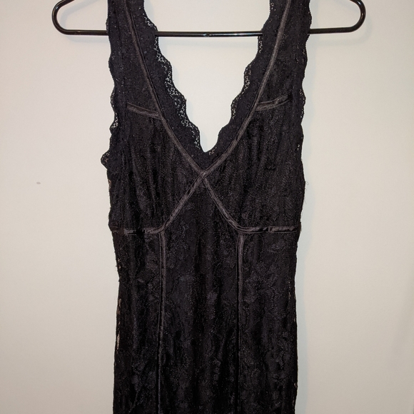 Lace Black Dress - Picture 1 of 2